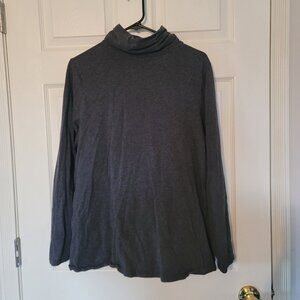 Womens grey long sleeve turtleneck Just My Size - size 2X (18W/20W)